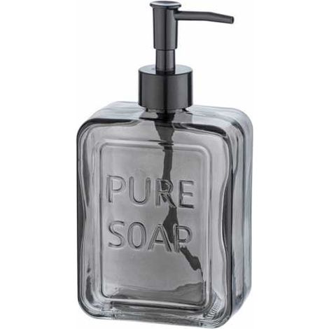 Wenko Dispenser di sapone Pure Soap, grigio (1/5)