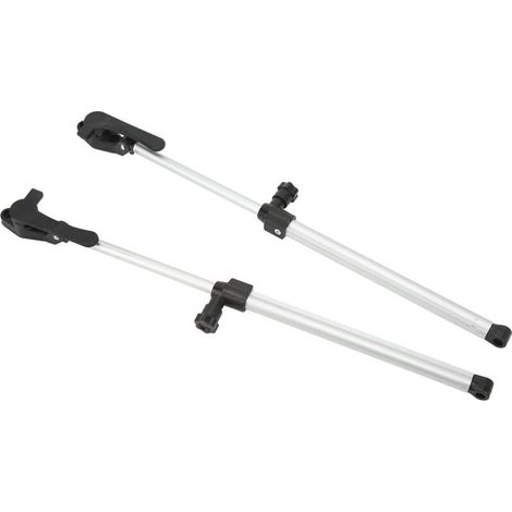 Tige de support pour fenêtre de camping-car - 2 pièces, alliage d'aluminium télescopique, 310‑435mm (1/5)