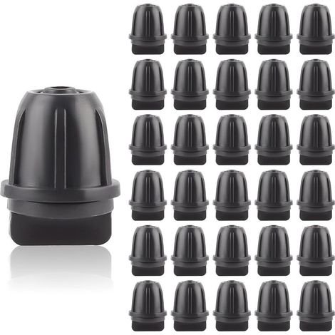 30 pièces Bouchons d'extrémité 1/4 de pouce pour tuyau d'irrigation 6mm - Connexions pour système d'arrosage goutte-à-goutte, jardin, pelouse (1/5)