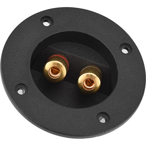 Boîtier de connexion pour câble à bornes de raccordement en cuivre 48 mm (2 composants acoustiques pour haut-parleur Hi-Fi) (1/5)