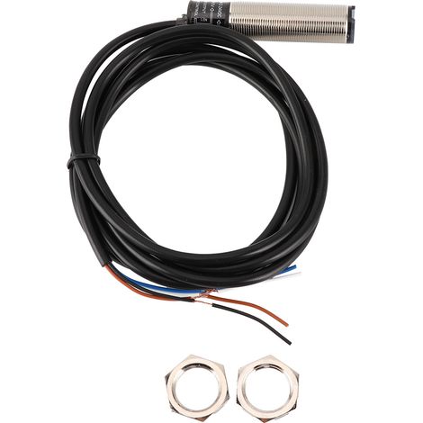 Capteur à Faisceau Réfléchi Cylindrique 4 Fils 12-24VDC BR400-DDT pour Commande Automatique (1/5)