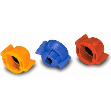 Écrou baïonnette 8 mm porte buse Bleu (Lot de 10)
