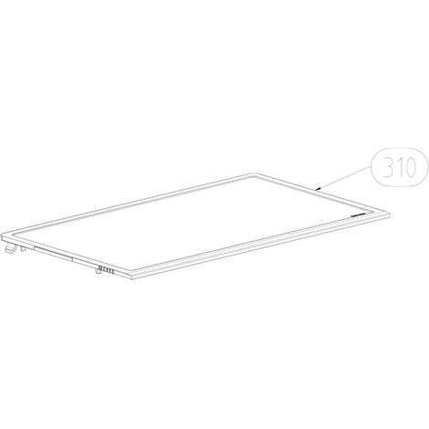 Ersatzteil - Ablage, Regal (KennNr. 310) 722X424mm -  - BEKO