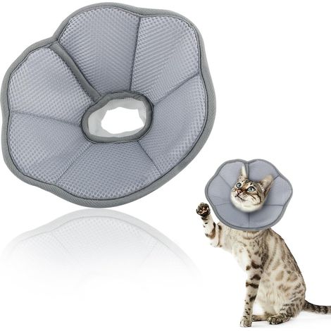 Collerette et Réglable pour Chat – Anti-Grattage Souple, Protection Plaies, Convient Chatons et Chiots (1/5)