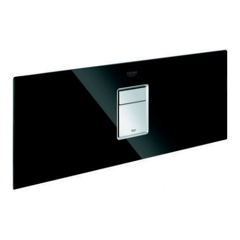 Plaque de couverture 42481 avec bouton-poussoir pour module en verre Rapid SL velvet black (1/4)