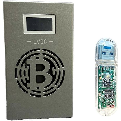 1 Stück LV06 + 1 Stück LV03 V6 Silent Miner Maschine BTC Miner (EU) (1/5)