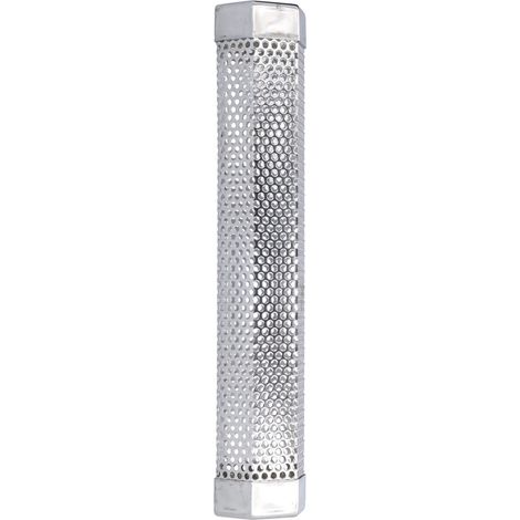 Tube à fumée 304 acier inoxydable portable hexagonal stable générateur de fumée pour barbecue fumage à chaud et froid aliments grillés 30,6x5cm (12 pouces) (1/5)