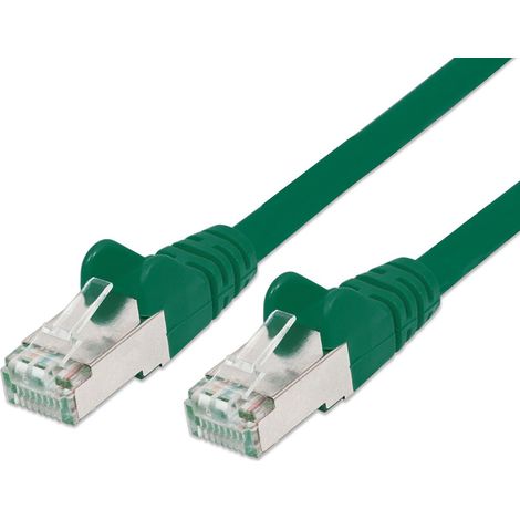 Intellinet Cavo di rete Patch in rame Cat. 6 Verde SFTP LSZH 5m (1/4)