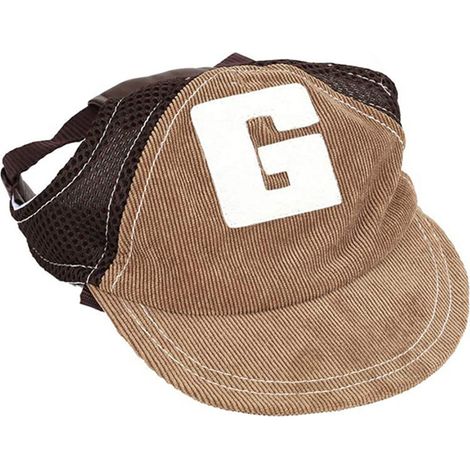 Gorra de béisbol ajustable para perros con la letra G, gorro de verano para mascotas (1/5)
