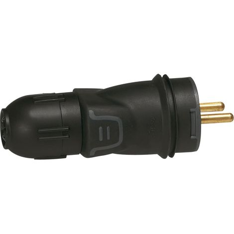 Spina 2P+T – Standard francese – Gomma – IP55 – Presa PE - LEG050444