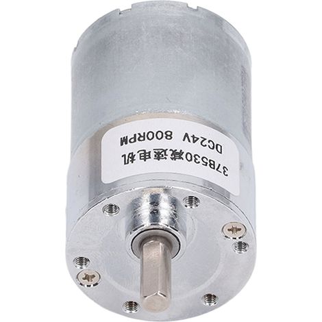 Getriebemotor DC 24V 800RPM Drehzahlreduzierung Stabiler Getriebemotor für Roboter (1/5)