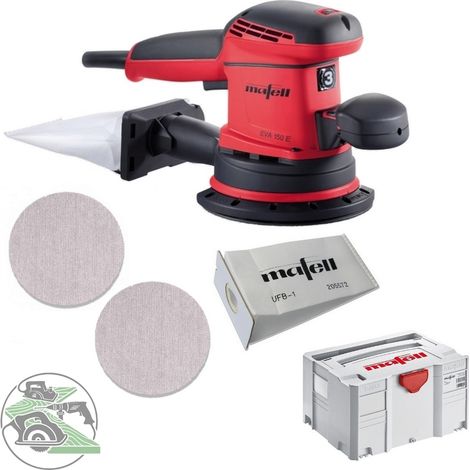 Mafell Exzenterschl. EVA150E3 + Schleifgitter D150 P80 + P120 Systainer + Filter (1/5)