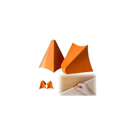 2PCS Lisseurs de Joint en Silicone Enlève-joints Outils de Calfeutrage Instruments Lissage Joints en Silicone et l'Acrylique Set de Grattoirs à Joints pour le Silicone Spatule à Lisser