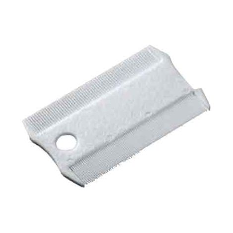 PETTINE ANTIPULCI DOPPIO PER CANI E GATTI cm 8,5x5,2x0,3h