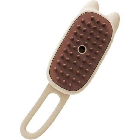 Brosse À Cheveux 3 en 1 pour Animaux de Compagnie, Brosse de Nettoyage Douce pour Chats et Chiens, Brosse À Vapeur pour Chat (1/4)