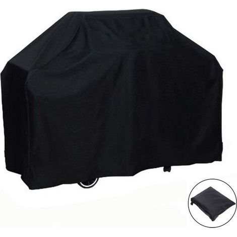 Copertura per barbecue, copertura per barbecue da esterno, copertura impermeabile per barbecue Weber, Brinkmann, Char Broil e altri, tessuto Oxford 210D resistente e anti-UV (80 x 66 x 100 cm)