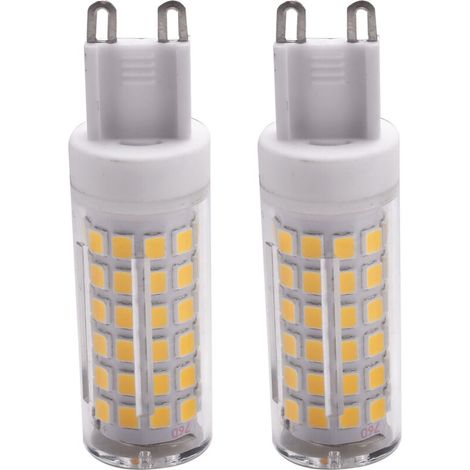 Ampoule LED G9 10W Blanc Naturel 100 Ampoules Céramique Grand Angle Sans Scintillement (1/4)