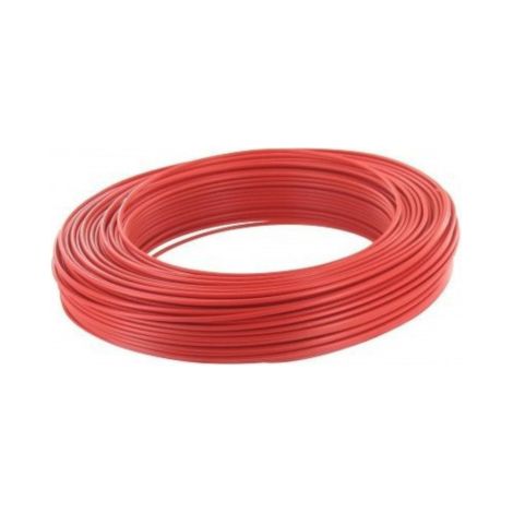 Câble souple H07V-K 6mm² rouge – Multibrins 100% cuivre OFC – Pour circuit électrique basse tension 12/24/48V – Vendu au mètre – Antarion (1/2)