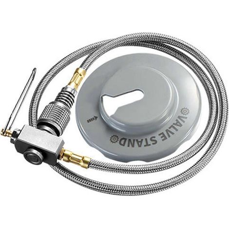 7/39.4 Raccord de rallonge pour tuyau de gaz de camping, adaptateur pour réchaud, cartouche de gaz, adaptateur pour réchaud à gaz (1/5)