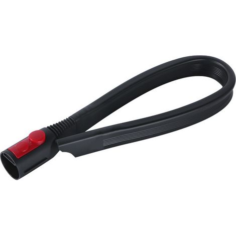 Brosse d'aspirateur flexible KCVV - Compatible V7 V8 V10 V11 V12 V15 - Embout plat extensible 180° - ABS et caoutchouc - Noir (1/5)