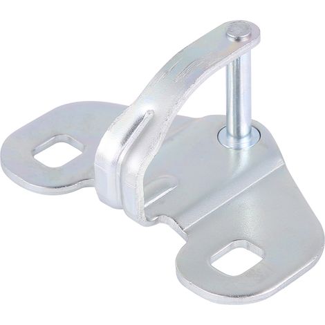 Loquet de porte arrière inférieur + gâche métal argenté 8.4x4.7x3.5cm pour Fiat Ducato 2006-2014 Citroen Relay Peugeot Boxer OEM 1369006080 1345736080 1 pièce (1/5)