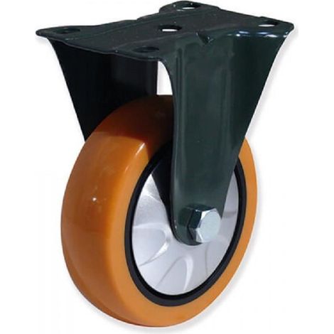 RUEDA FIJA POLIURETANO 75mm
