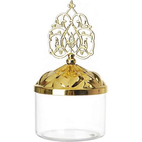 12pc Boîte Cadeau Bonbon Dorée - Boîte Chocolat Fête Anniversaire Mariage, Baby Shower, Événement - Lot de 12 - 6163-Or (1/4)