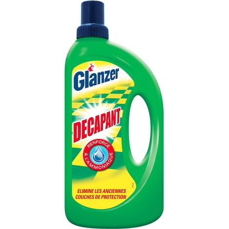 Décapant Sol Liquide - Élimine les Anciennes Couches de Protection & les Salissures Incrustées - Tous Types de Sols - Formule Surpuissante à l'Ammoniaque - 1 L (1/5)
