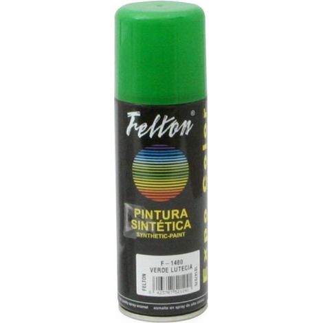 spray de pintura. esmalte sintético. brillante. verde lutecia - felton (1/2)