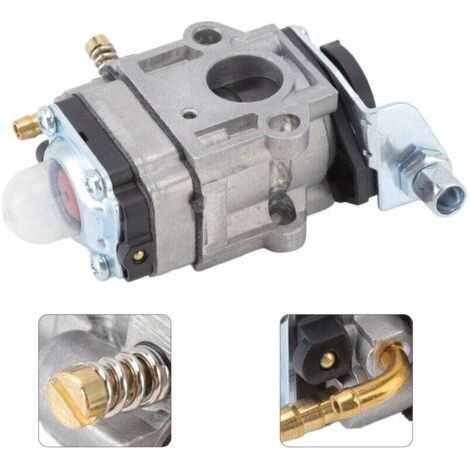Carburetor for 52cc 49cc 43cc Brush Cutter Engine Spark Plug Fuel Filter (1/4)