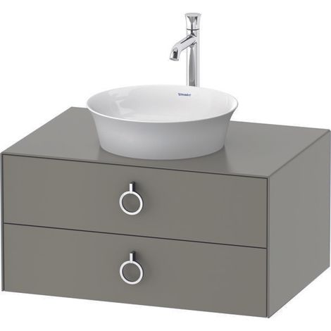 Duravit White Tulip, Waschtischunterbau wandhängend, Breite 800 x (1/2)