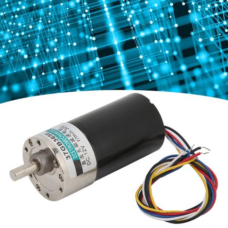 XD-37GB3650 Bürstenloser Getriebemotor, 24 V DC, niedrige Drehzahl, Miniatur, drehzahlgeregelt, kleiner Motor (20 U/min) (1/5)
