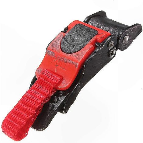 Kinnriemen für Motorradhelme, Schnellverschluss zum Annähen, Fahrradhelmschnalle, flexible Motocross-Befestigung, verstellbarer Karabiner, Sicherheitszubehör, 1 Stück. (1/4)