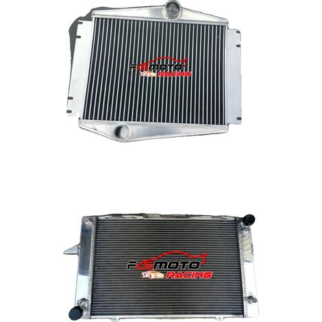 Radiador de aluminio, dimensiones del núcleo: 400 mm x 554 mm x 44 mm, dimensiones totales: 20" de alto x 32" de ancho, tamaño de la entrada superior: 1 3/8", capacidad de refrigeración: aumentada apr (1/5)