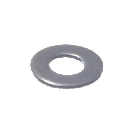 One Stop DIY Lot de 10 rondelles plates en acier plaqué zinc BZP avec trou M4 résistant aux intempéries