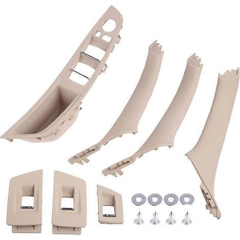 7x Türgriff innen für BMW 5er F10 F18 51427234428 - Armlehnenverkleidung, Ersatzteil für den Innenraum, robustes Autozubehör. (1/4)