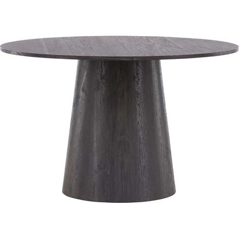 Lanzo Esstisch Ø120cm mocca.
