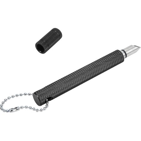 Nettoyeur de fentes pour fers de golf, outil d'entretien pour wedge, grattoir de rainures pour clubs, couleur noir (1/5)