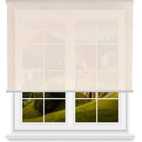 Rideau wellhome translucent roller blind polyester 160x180 cm (1/3)