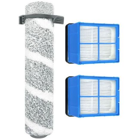 1 Set Akku-Staubsauger-Ersatzteile, geeignet für den Akku-Staubsauger Bissell 3930F/V2/3999Z (1 Walzenbürste + 2 Filter) (1/4)