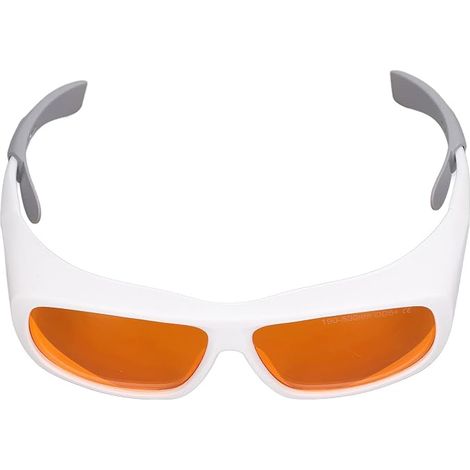 Professionelle Laserbrille, OD 5 Laserschutz mit Wellenlänge zwischen 190 nm und 500 nm, bietet schnelle Lichtreaktion und hohe Dämpfung, zur Entfernung von durch UV-Strahlen verursachten Flecken (1/5)