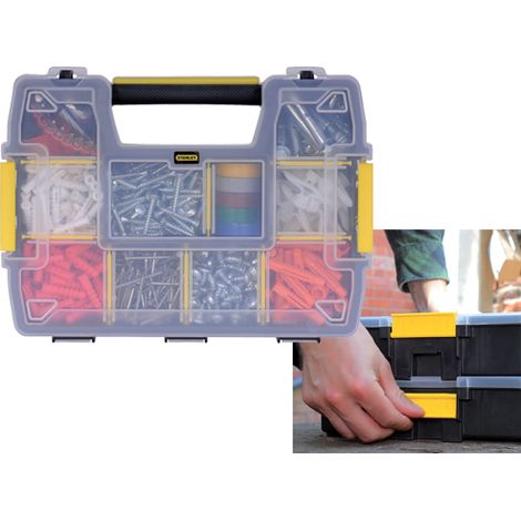 Organizzatore Porta Minuteria Valigetta Organizer Sort Master Light Stanley (1/10)
