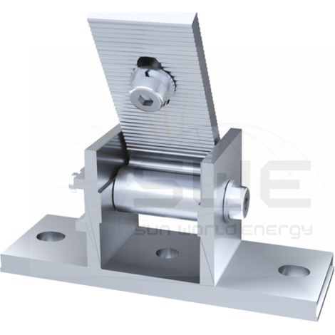 Combinación de Soporte de la Pieza Delantera Gris IluminaShop