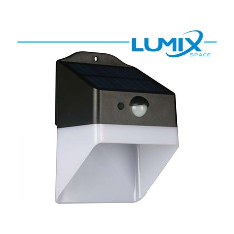 Lampada da parete solare LED senza fili con sensori + espositore
