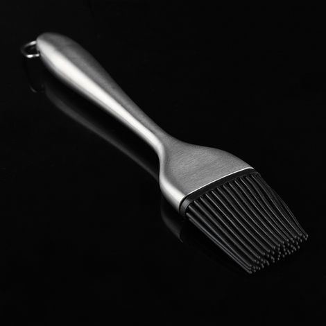 Pinceau à huile en acier inoxydable pour barbecue, pâtisserie et gâteaux (1/5)