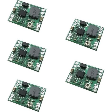 Module abaisseur DC-DC réglable MP1584EN (5 unités), convertisseur abaisseur 24 V vers 12 V, 9 V, 5 V, 3 V et 4,5 V-28 V vers 0,8 V-20 V, convertisseur de tension 3 A pour Arduino, LED, projets DIY et