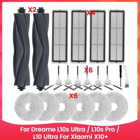 Rouleau de filtre HEPA pour aspirateurs Dreame L10s Ultra / L10s Pro / L10 Ultra et Xiaomi X10+