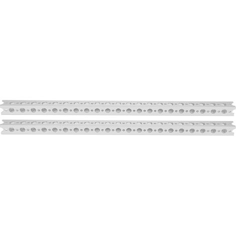 2pcs 22 Hole Aluminum Square Beam for PITSCO TETRIX PRIME Robotics Parts (1/5)