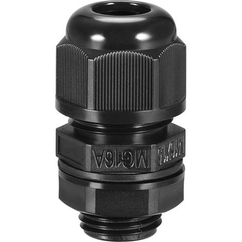 M16 Presse-étoupe 4 Trous Imperméable eau Contre-écrou conneteur nylon Fil 2.4-3.4mm Dia (1/5)