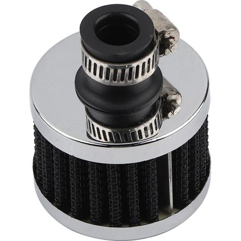 Universelles 12-mm-Silber-Kaltluftansaugfilter-Set für Autos (1/5)